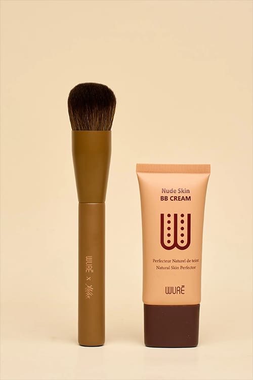 Pinceau et BB cream, photo produit
